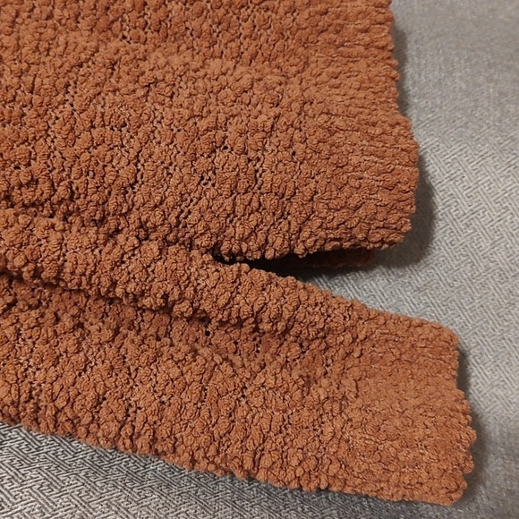 Falls Creek Women's V-Neck Sweater in Warm Brown Sx XL - Picture 3 of 7